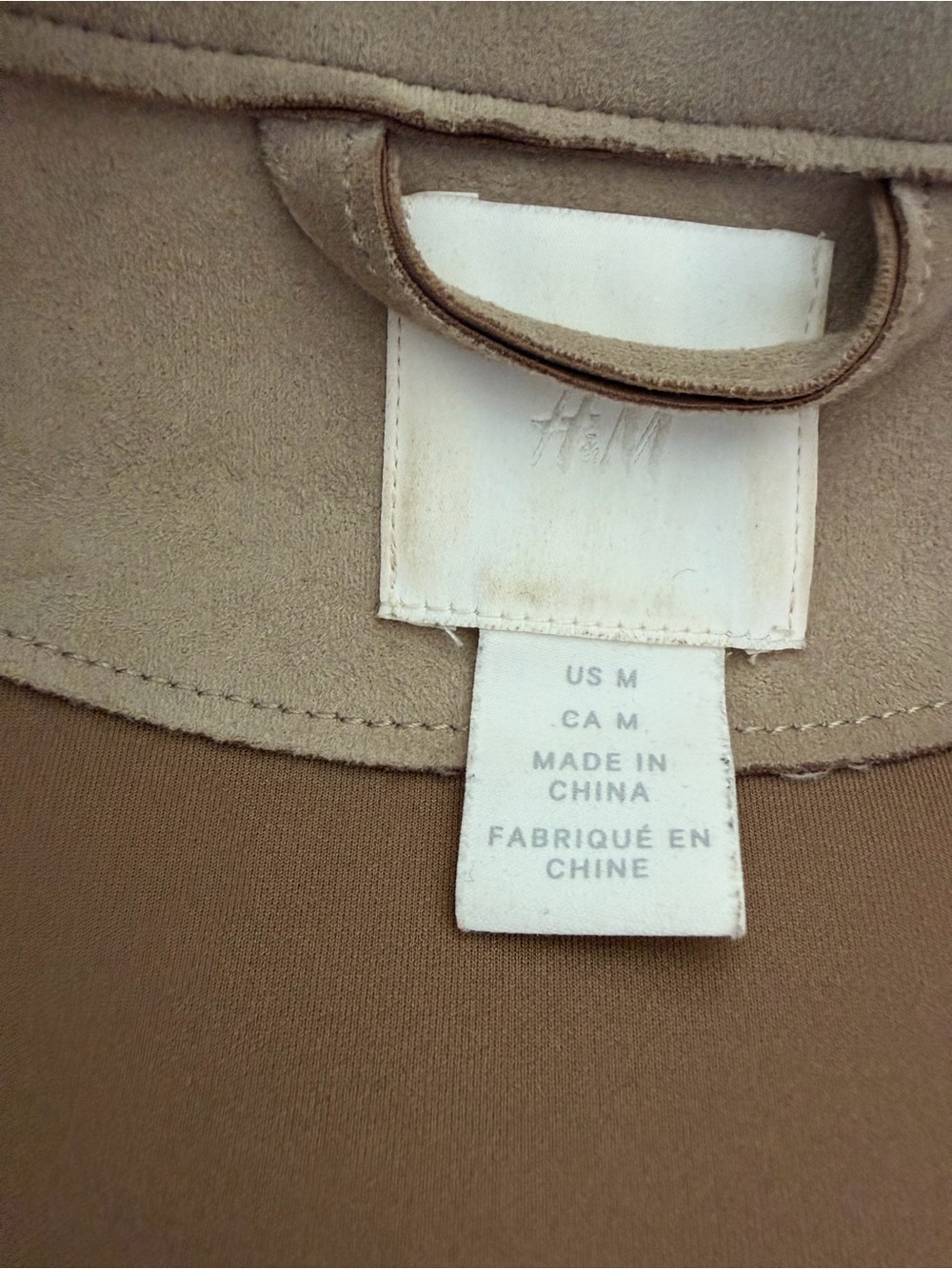 H&M brown Jacket size M - Picture 2 of 4